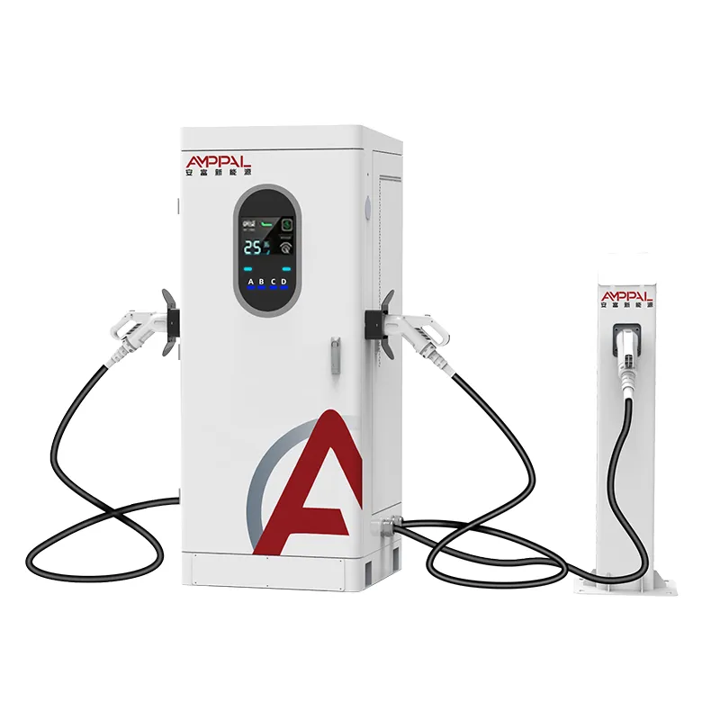 Çoxlu Nəqliyyat vasitələri və Donanmanın Doldurulması üçün 120kW Çox Silahlı DC EV Şarj Cihazı