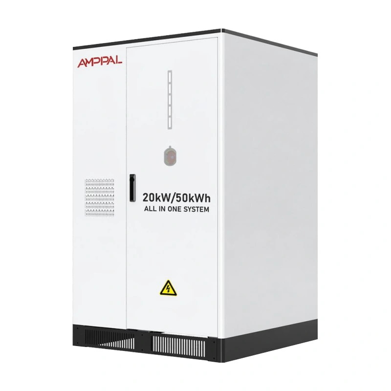Kommersiya və Günəş Tətbiqləri üçün 20–50kVt Hamısı Bir Arada Batareya Enerji Saxlama Sistemi