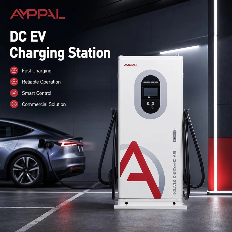 İctimai Parkinq üçün 40 kVt Ticarət İnteqrasiya edilmiş DC EV Doldurma Stansiyası