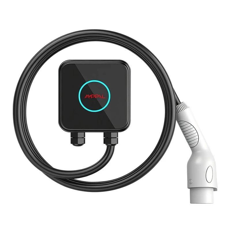 Yaşayış Qarajları üçün 7 kVt Kompakt Wallbox AC EV Şarj Cihazı